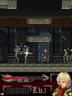 Free download java game Castlevania for mobil phone, 2008 year released