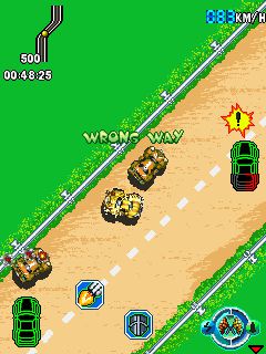 Free download java game Smash kart racing for mobil phone, 2009 year  released. Free java games to your cell phone.