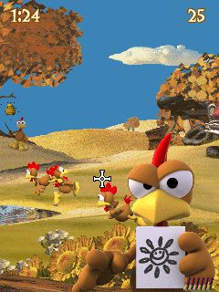 Free Download Java Game Moorhuhn Deluxe For Mobil Phone, 2009 Year 