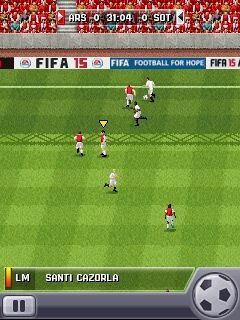 3d football java game 320x240