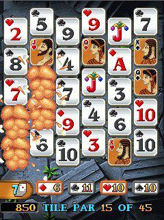 Free download java game Solitaire POP from Glu Mobile for mobil phone ...