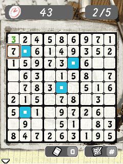 Free download java game Platinum sudoku 2 from Gameloft for mobil phone