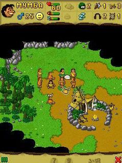 games like prehistoric tribes for java
